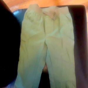 Boys light green cargo pants